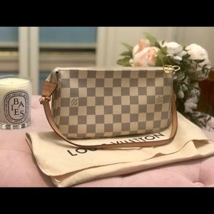 Louis Vuitton Pochette Accessoires NM Damier Azur